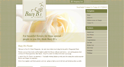 Desktop Screenshot of busybsflorist.com.au